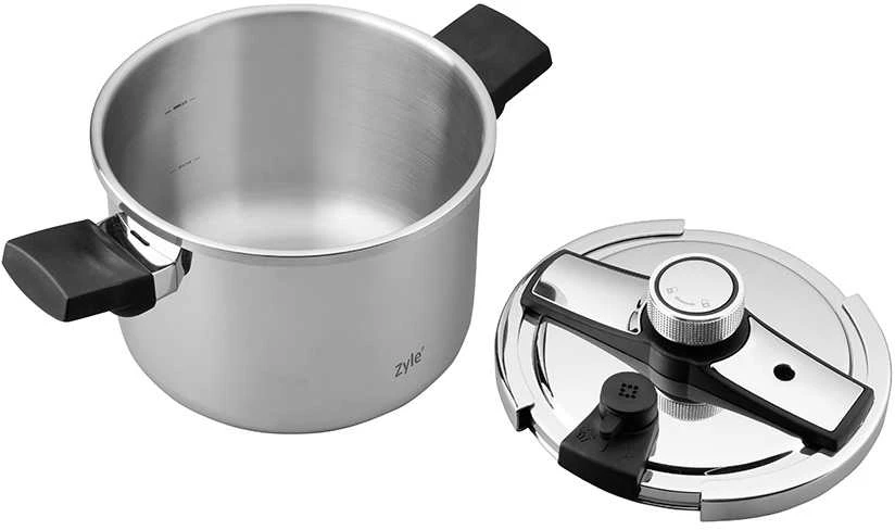 Greitpuodis Zyle ZY22PSC, nerūdijančio plieno, 6 l
