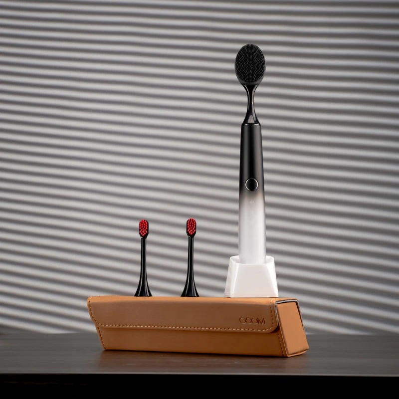 Osom Oral Care Įkraunamas, elektrinis, garsinis dantų šepetėlis, juodas OSOMORALT40BL