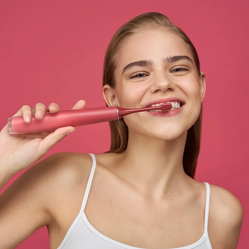 Osom Oral Care Įkraunamas, elektrinis, garsinis dantų šepetėlis, rožinis OSOMORALT40ROSE