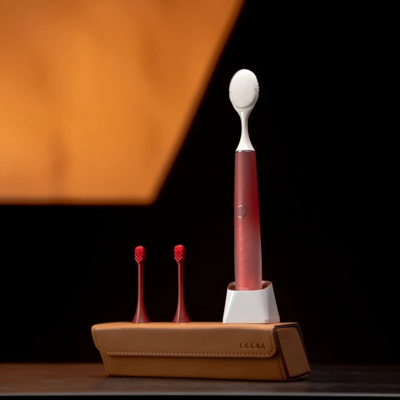 Osom Oral Care Įkraunamas, elektrinis, garsinis dantų šepetėlis, rožinis OSOMORALT40ROSE