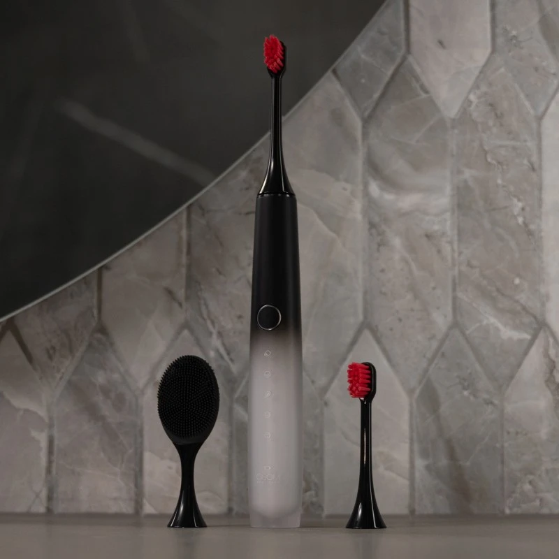 Osom Oral Care Įkraunamas, elektrinis, garsinis dantų šepetėlis, juodas OSOMORALT40BL