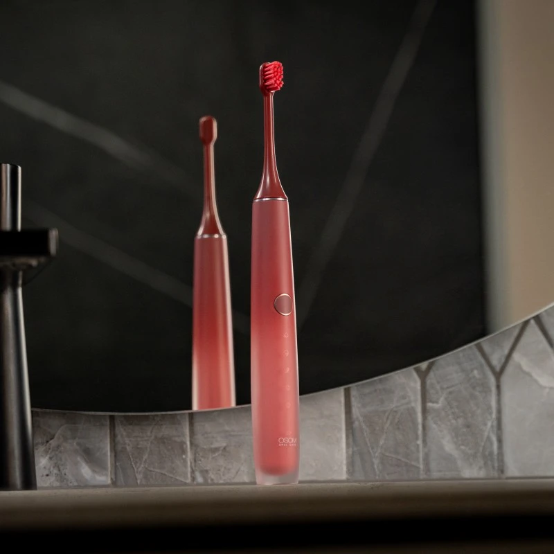 Osom Oral Care Įkraunamas, elektrinis, garsinis dantų šepetėlis, rožinis OSOMORALT40ROSE