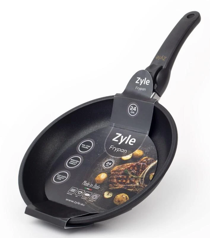 Indukcinė keptuvė nuimama rankena Zyle Ø24 cm ZY824FP