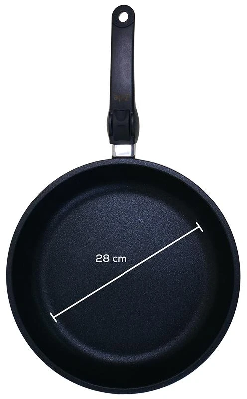 Indukcinė keptuvė nuimama rankena Zyle ZY528FP, Ø28 cm