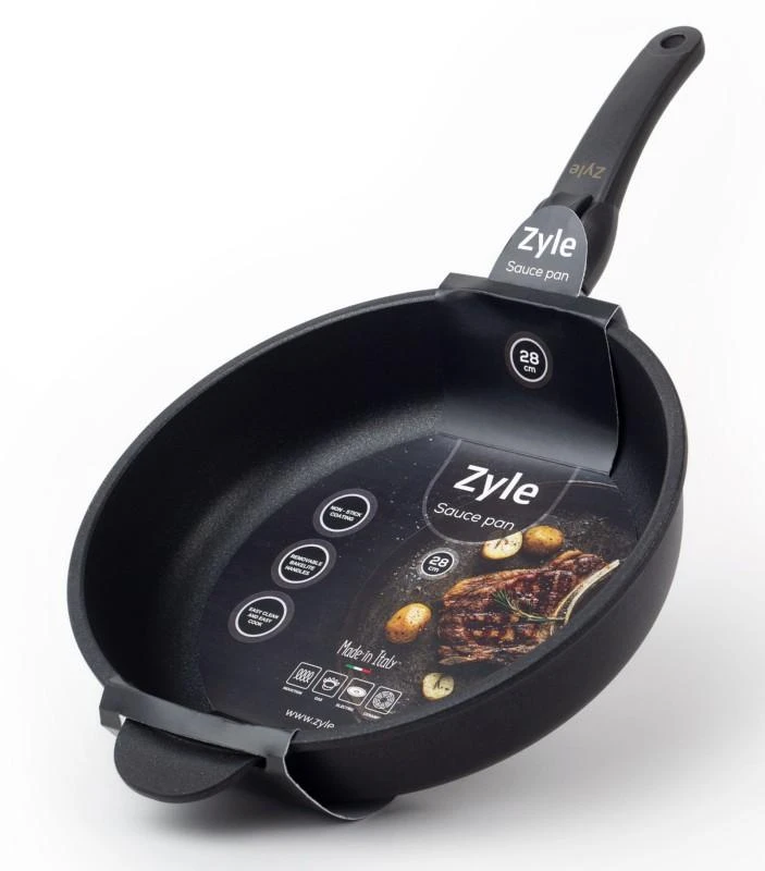Indukcinė keptuvė nuimama rankena Zyle ZY528FP, Ø28 cm
