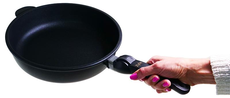 Indukcinė keptuvė nuimama rankena Zyle Ø28 cm ZY828FP