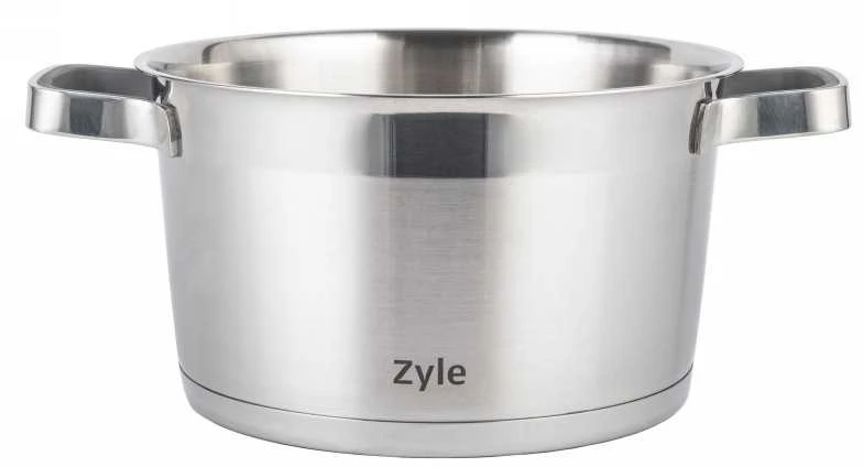 Indukcinis puodas su dangčiu Zyle ZY12720CS, 2,5 l