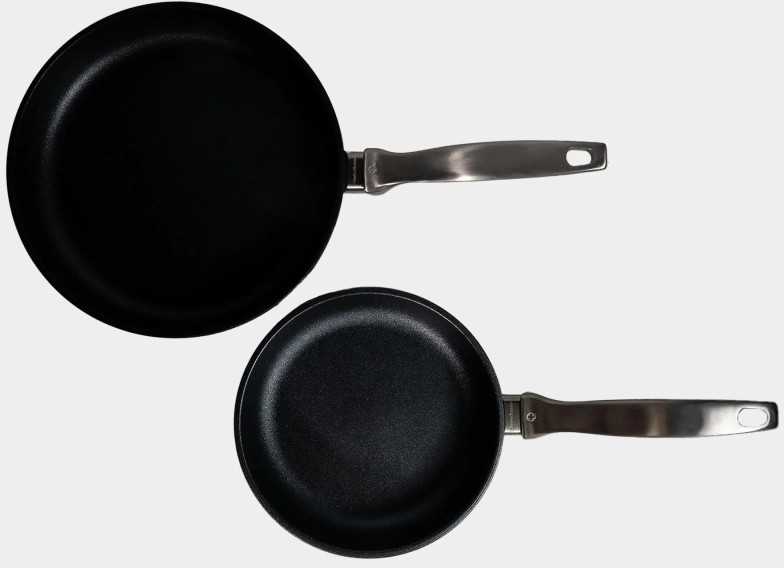 Indukcinių keptuvių rinkinys Swiss Diamond SDCXDset601i, rinkinį sudaro Ø20cm ir Ø26cm keptuvės