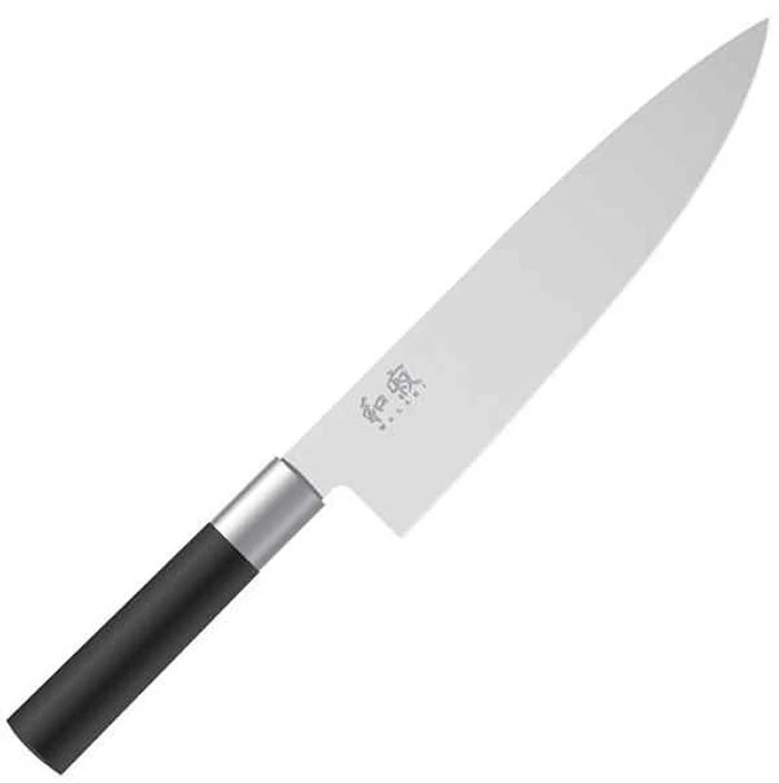 Japoniško plieno peilis KAI Wasabi juodas DM6715C peilis,15 cm ašmenys