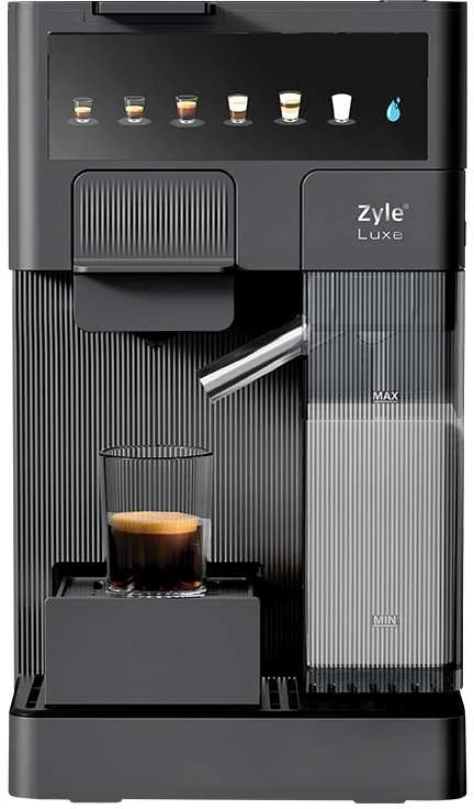 Kapsulinis kavos aparatas Zyle Luxe 3 in 1, ZY675B, juodas, 1350 W