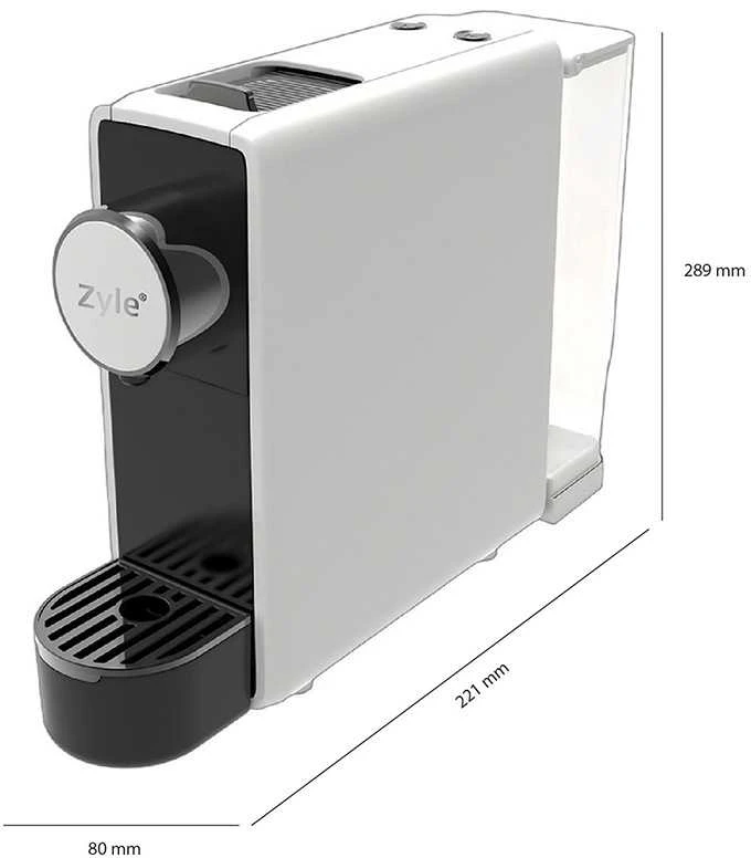 Kapsulinis kavos aparatas Zyle Pico ZY838W, 1100 W