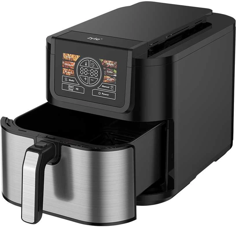 Karšto oro gruzdintuvė Zyle su Smart Fry AI technologija ZY007AF, 1700 W, 8 l