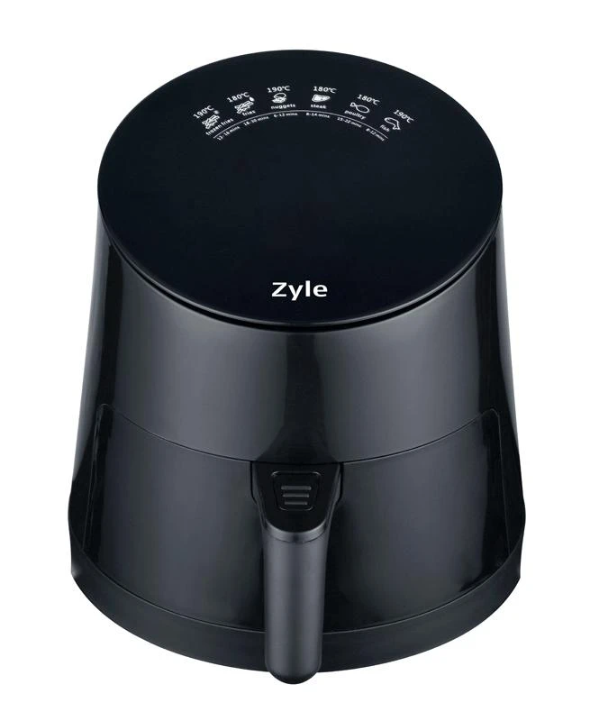 Karšto oro gruzdintuvė Zyle ZY002BAF, juoda, 3,5 l, 1500 W
