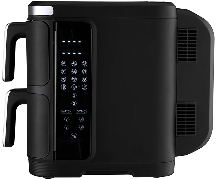 Karšto oro gruzdintuvė Zyle ZY012AF, dviejų aukštų, 2800 W, 11 l