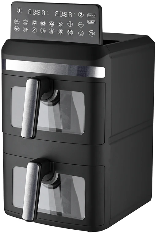 Karšto oro gruzdintuvė Zyle ZY013AF, dviejų aukštų, 2800 W, 13 l