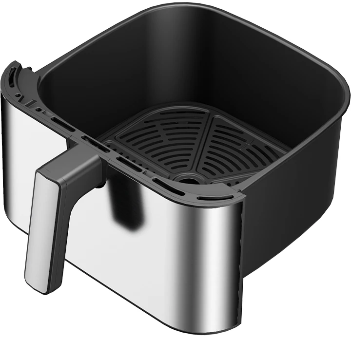 Karšto oro gruzdintuvė Zyle ZY081DUAL, su dvigubu kaitinimo elementu, 1800 W
