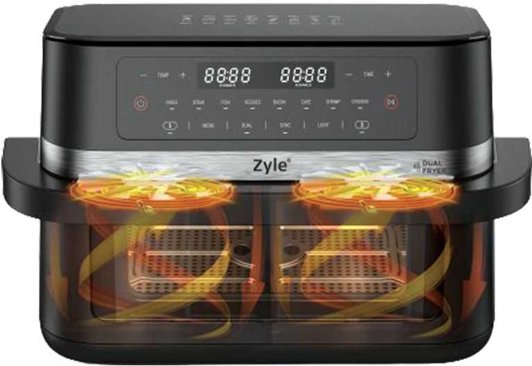 Karšto oro gruzdintuvė Zyle ZY100DAF, 11 l, 2950 W