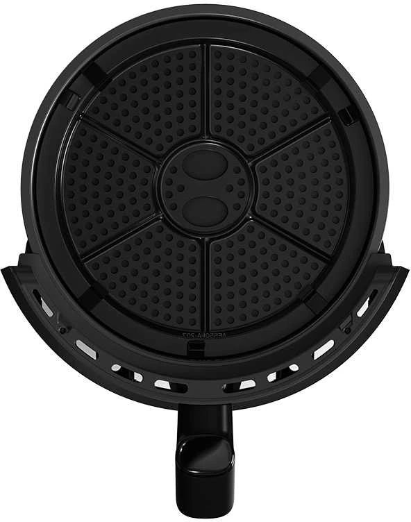 Karšto oro gruzdintuvė Zyle ZY502BAF, juoda, 5 l, 1500 W