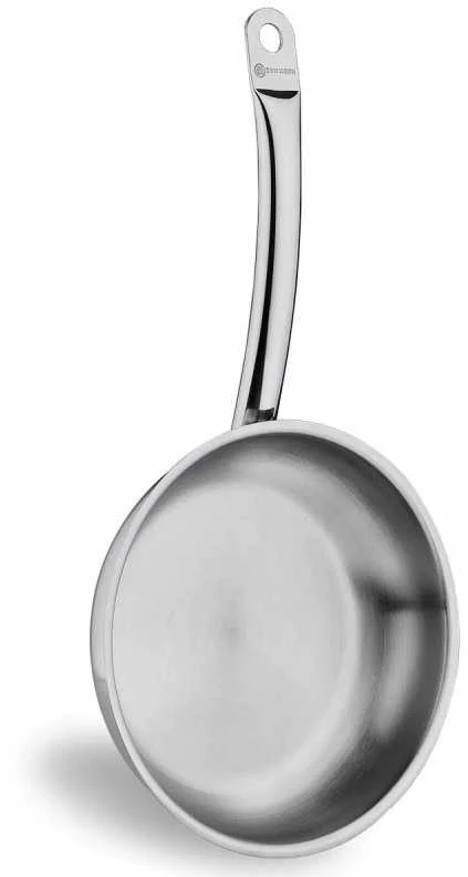 Nerūdijančio plieno keptuvė Korkmaz ProLine Satin KRA1154, Ø28 cm, tinka indukcinei viryklei