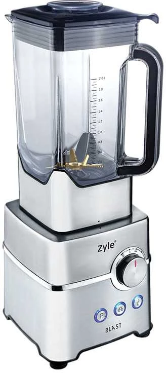 Kokteilinė Zyle Blast su titanu padengtais ašmenimis ZY326SBL, 2000 W