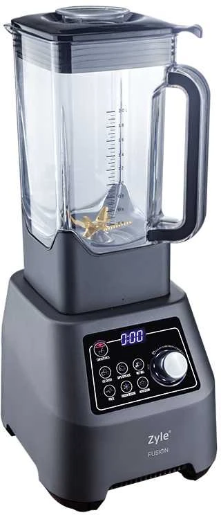 Kokteilinė Zyle Fusion su titanu padengtais ašmenimis ZY358GBL, 2000 W