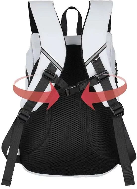 Kuprinė MotoWolf Baltas MDL0726W, tinkama šalmui, balta