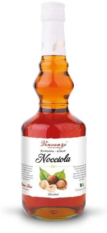 VERGNANO Sirupas VINCENZI Hazelnuts 700ml