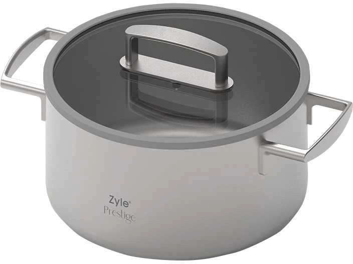 Nerūdijančio plieno puodų rinkinys Zyle Prestige ZY1700PS, 3 vnt.
