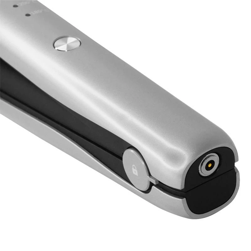 Įkraunamas plaukų tiesintuvas Osom Cordless Plaukų tiesintuvas Pilkas, pilkos spalvos, belaidis