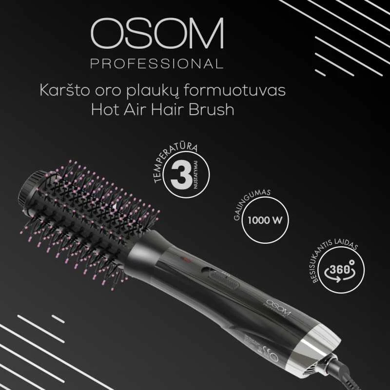 Osom Professional Hot Air Hair karšto oro plaukų formuotuvas, 1000 W