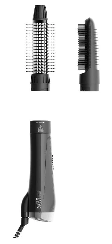 Osom Professional 2 in 1 Hot Air Styler Karšto oro plaukų formuotuvas - džiovintuvas, 1000 W
