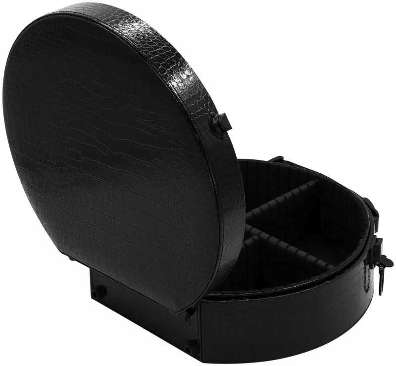 Lagaminas kosmetikos priemonėms OSOM Professional Lighted MakeUp Case OSOMPLC077BL, su lemputėmis, juodos spalvos