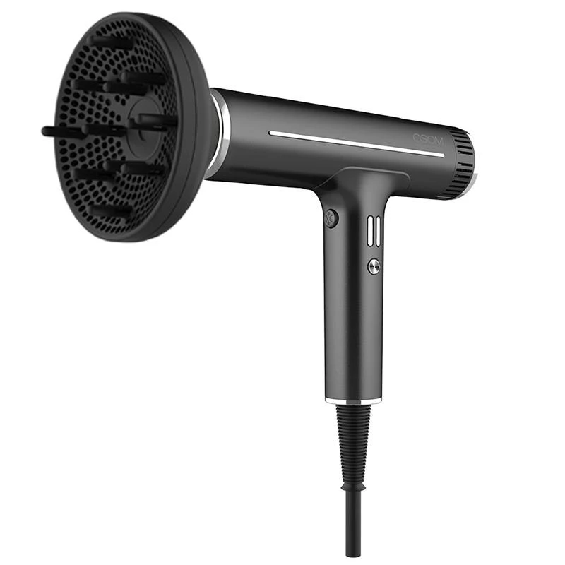 Osom Professional Plaukų džiovintuvas plaukų džiovintuvas, ilgaamžis BLDC variklis su jonais, 1800 W