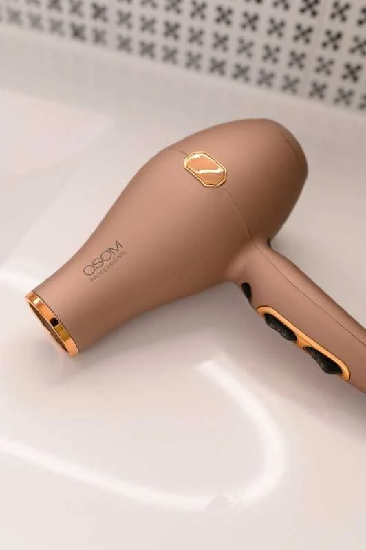Plaukų džiovintuvas OSOM Professional Rose Gold OSOM3509ARG, su infraraudonaisiais spinduliais, 2000 W