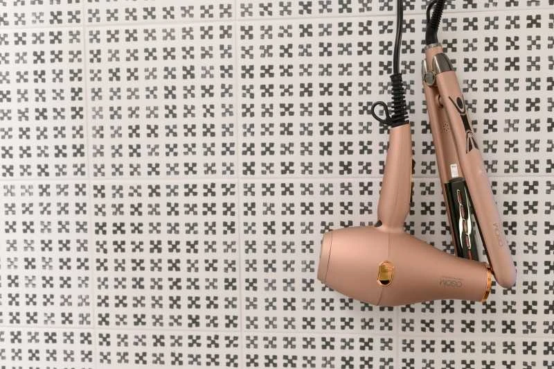 Plaukų džiovintuvas OSOM Professional Rose Gold OSOM3509ARG, su infraraudonaisiais spinduliais, 2000 W