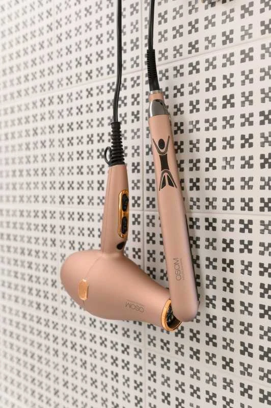Plaukų džiovintuvas OSOM Professional Rose Gold OSOM3509ARG, su infraraudonaisiais spinduliais, 2000 W