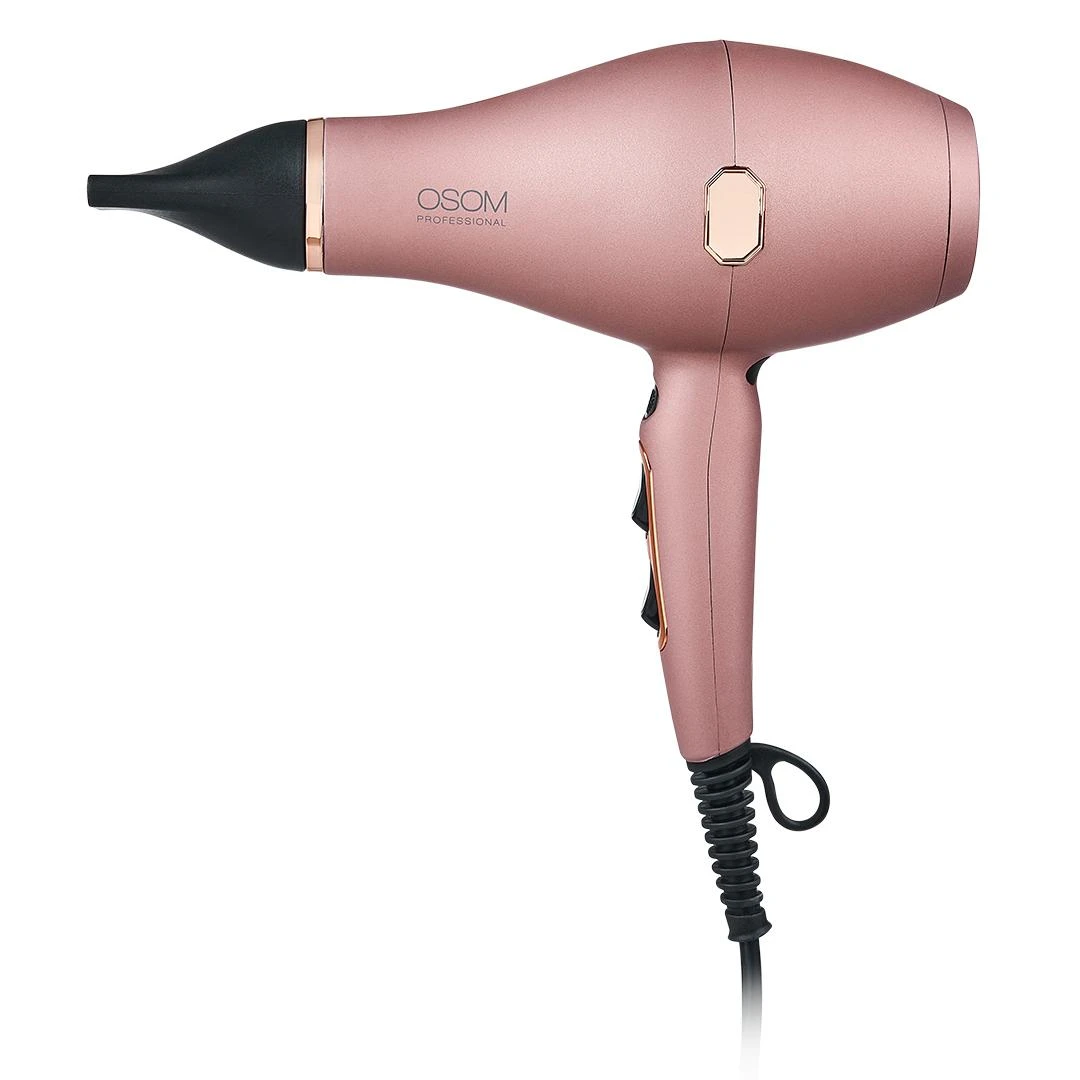 Plaukų džiovintuvas OSOM Professional Rose Gold OSOM3509ARG, su infraraudonaisiais spinduliais, 2000 W