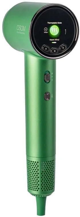 Plaukų džiovintuvas OSOM Professional Touch Sensor Plaukų džiovintuvas Žalias OSOMP182GN, 1600 W, žalias
