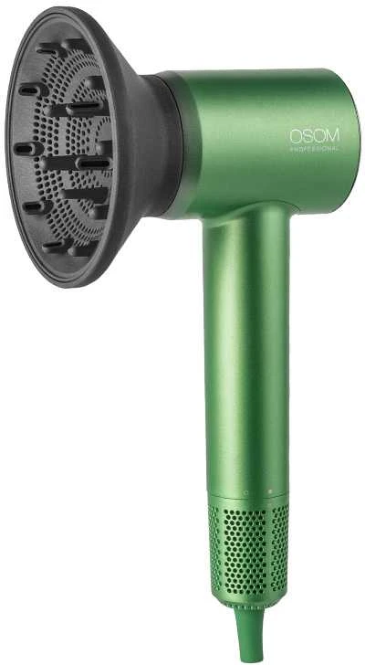 Plaukų džiovintuvas OSOM Professional Touch Sensor Plaukų džiovintuvas Žalias OSOMP182GN, 1600 W, žalias