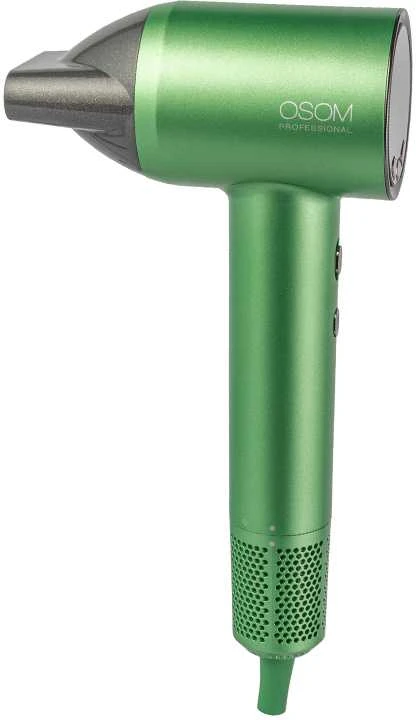 Plaukų džiovintuvas OSOM Professional Touch Sensor Plaukų džiovintuvas Žalias OSOMP182GN, 1600 W, žalias
