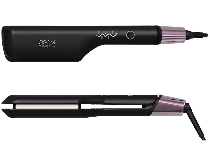 Osom Professional Triple Barrel Waver Iron plaukų formavimo žnyplės, 88 W, 140 – 220°C