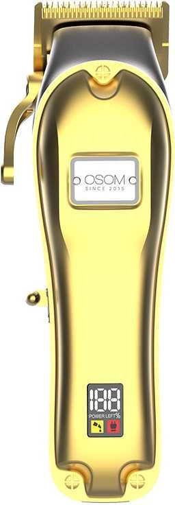 Plaukų kirpimo mašinėlė OSOM Electric Hair Clipper OSOM62GOLD, aukso spalvos
