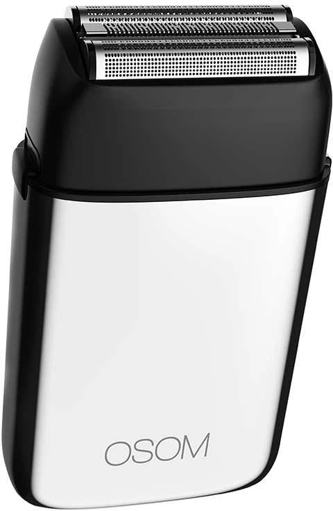 Plaukų skutimo mašinėlė OSOM Foil Shaver OSOM4SIL, sidabro spalvos
