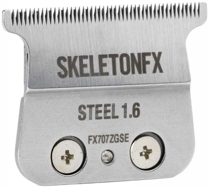 Peiliukas BaByliss PRO Skeleton Gunsteel Trimmer Blade FX707ZGSE, skirtas visoms FX7870, FX726, FX797E plaukų kirpimo-kantavimo mašinėlėms-trimeriams