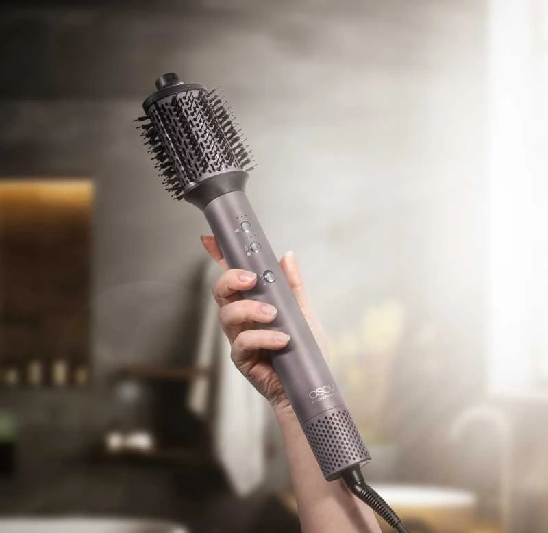 Plaukų džiovintuvas-formuotuvas OSOM Professional HERO 1 Multi-Styler OSOMHAB29, komplektacijoje 4 antgaliai, 1300 W