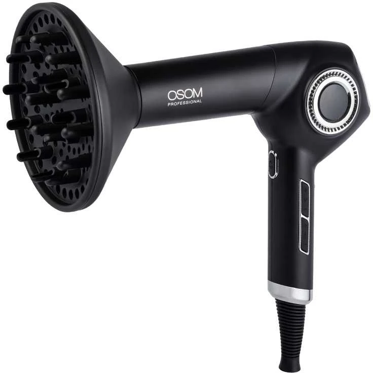 Plaukų džiovintuvas Osom Professional High Speed BLDC Plaukų džiovintuvas OSOM6802, BLDC variklis, 1800 W