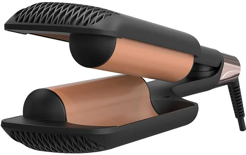 Plaukų formavimo žnyplės OSOM Professional Double Barrel Waver Iron OSOMP8732, plokštelės bangos diametras 32 mm