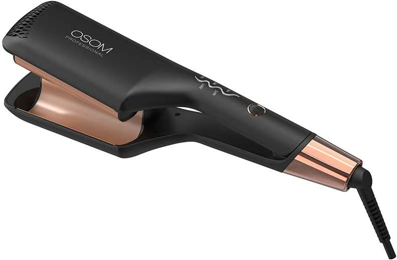 Plaukų formavimo žnyplės OSOM Professional Double Barrel Waver Iron OSOMP8732, plokštelės bangos diametras 32 mm