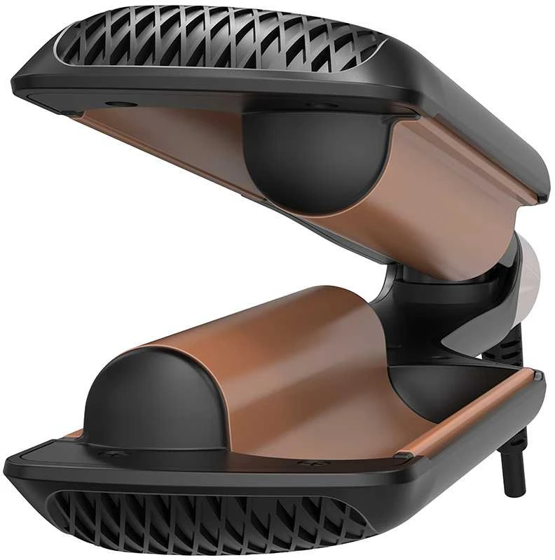 Plaukų formavimo žnyplės OSOM Professional Double Barrel Waver Iron OSOMP8702, plokštelės bangos diametras 25 mm