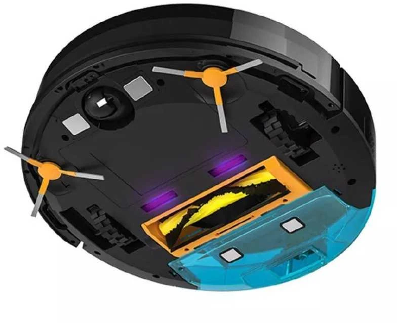 Plaunantis robotas siurblys su dulkių išpylimo stotele Mamibot EXVAC890SET Glory, baterija 5200 mAh, juodas